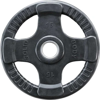 Gumuotas olimpinis svoris 50mm Body-Solid, 15kg
