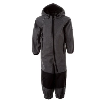 Huppa Vaikų Softshell kombinezonas ADAL 1, dark gray/ black