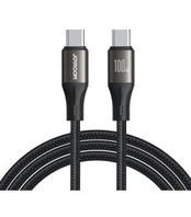 Juodas USB-C - USB-C 100W 120cm laidas "Joyroom SA25-CC5"
