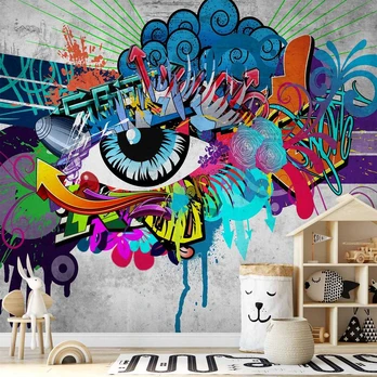 Artgeist Fototapetas - Graffiti eye