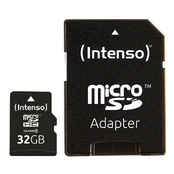 Intenso 32GB MicroSDHC Class 10 kaina