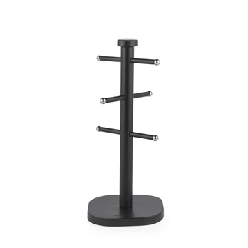Salter BW14446 Kuro Mug Tree, Black