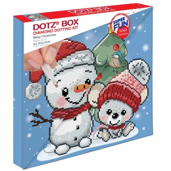 DIAMOND DOTZ DIAMOND DOTZ DOTZ BOX BABY CHRISTMAS