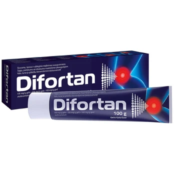 DIFORTAN 100 mg/g gelis 100 g
