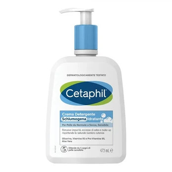 Cetaphil Hydrating Foaming Cream Cleanser 473ml Moterims