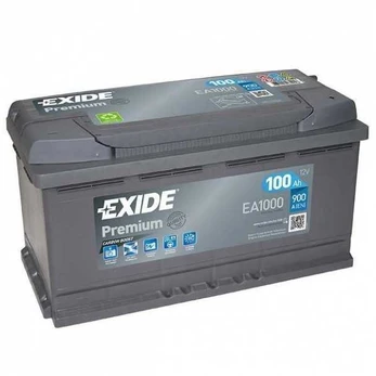 Akumuliatorius EXIDE 100 Ah 900 A EN 12V