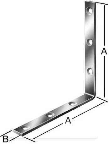 Montavimo kampas Vorman, 180 mm x 20 mm