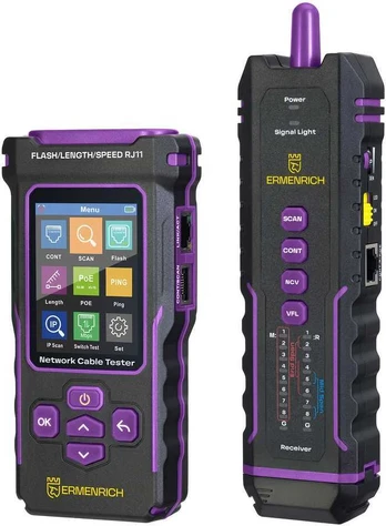 Cable Tester Ermenrich NetGeeks NP50