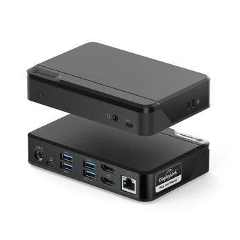 Stotis / replikatorius Alogic Universal Twin HD Pro prijungimo stotis USB-C / USB (DUTHDPR)