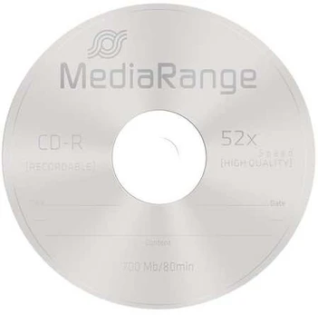MEDIARANGE MR204 - 52x - CD-R - 700 MB - Cakebox - 100 pc(s)