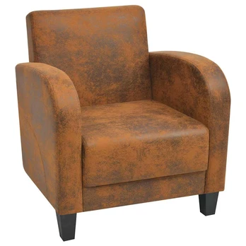 Fotelis, rudas, 73 x 72 x 76 cm