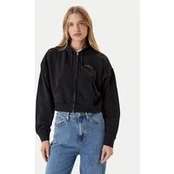 Tommy Jeans Džemperis Linear DW0DW21163 Juoda Boxy Fit