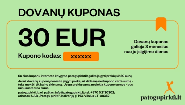 30 eurų dovanų kuponas