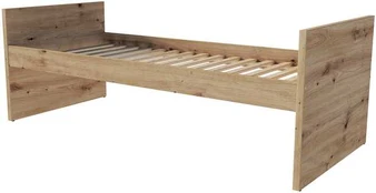 VERSO BAZA, bed, artisan oak