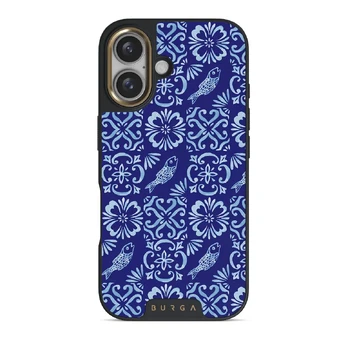 Lisboa - iPhone 16 Case, Elite Dark (MagSafe) / Gold