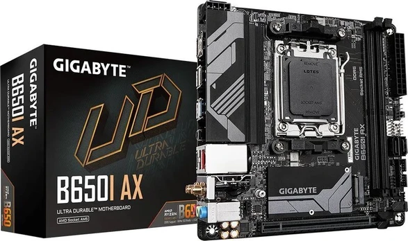 GIGABYTE B650I AX - Socket AM5 - motherboard