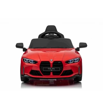 Elektromobilis BMW M4, raudonas