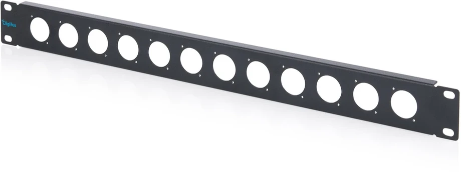 Digitus Panel do szafy Rack 1HE 482,6mm dla 12xD Type Module (DN-97696)