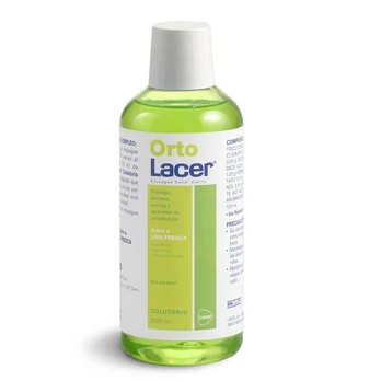 Burnos skalavimo skystis Ortholacer Mouthwash Lime Flavour, 500ml