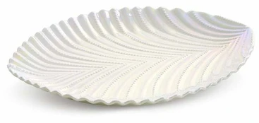 Serviravimo lėkštė Nela, 22 cm x 3 cm, 18 cm, Balta