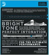 Stygos elektrinei gitarai D'Addario EXL140 .010