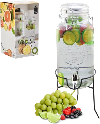 Indas su kraneliu ir stovu, 4 l
