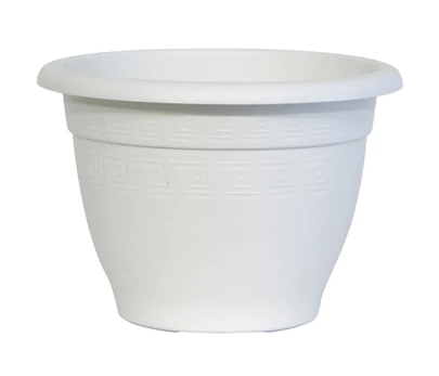 Gėlių vazonas Plasticotto, plastikinis, Ø 42 cm, balta sp.