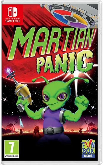 Martian Marso Panika Nintendo Switch