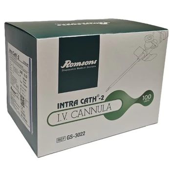 Intraveninis kateteris ROMSONS 22G (mėlynas), 1 vnt.