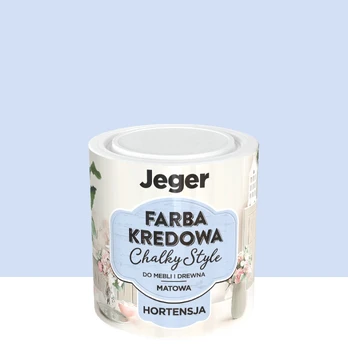 Dažai, baldams Jeger Chalk Paint Hydrangea, matinis, 0.5 l, melsva