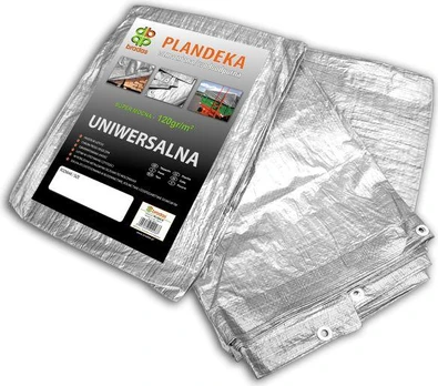 PLANDEKA SREBRNA 120g 3 x 4m BRADAS