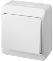 Perjungiklis Elektro-Plast Hermes 0331-02, baltos sp. kaina
