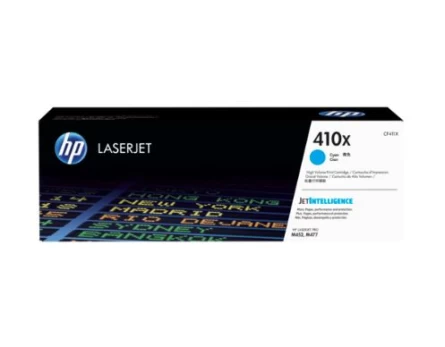 HP No.410X HC (CF411X), žydra kasetė