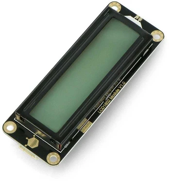 DFRobot Gravity, 2x16 I2C LCD ekranas, pilkas