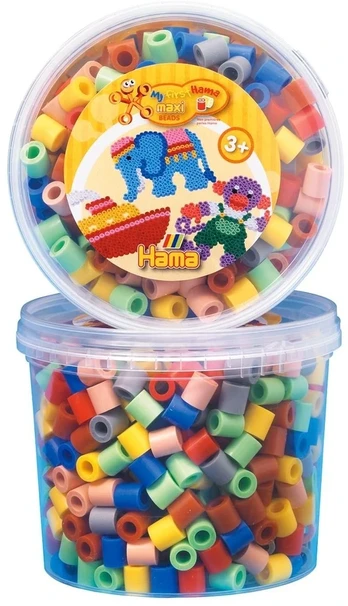 HAMA MAXI karoliukų rinkinys dėžutėje