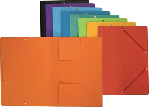 Bantex A4 aplankas su gumyte, žalias