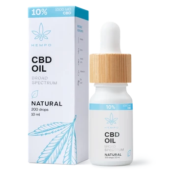 10% CBD aliejus (plataus spektro)