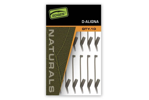 D-Rig sistemėlių elementai Fox Edges Naturals D-Aligna, Standard, 10 vnt.