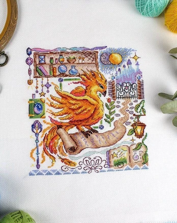 Cross stitch kit "Sampler. Magic is near" SNV-891