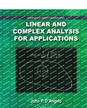 Linear and Complex Analysis for Applications