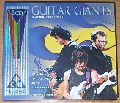 CD Clapton*, Page* & Beck* – Guitar Giants
