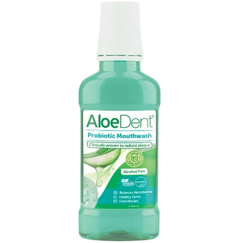 Burnos skalavimo skystis su probiotikais ALOEDENT, 250ml