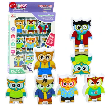 Stalo žaidimas Lean Toys Animal Stack