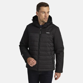 Huppa Vyriška žieminė striukė KARMA, black/ black