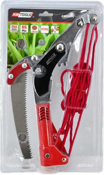 AW-Tools AWTOOLS vikšrinis TEFLONAS + Pjūklas 350 mm 90 laipsnių.
