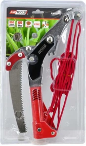 AW-Tools AWTOOLS vikšrinis TEFLONAS + Pjūklas 350 mm 90 laipsnių. kaina