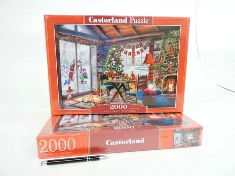CAS. Dėlionė 2000 el. Domek Bożonarodzeniowy