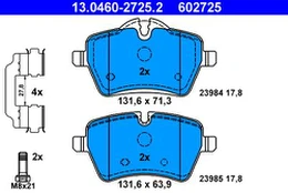 ATE 13.0460-2725.2 Brake pad set