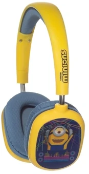 Lazerbuilt ausinės "Minions Lentucular Disco" su Bluetooth (HMMN-BTLEN-DISCO)