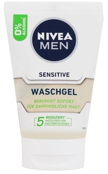 Veido prausiklis Nivea Sensitive, 100 ml